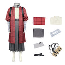 Cosplay Costume Kihachi Sakamoto Sparks of Tomorrow Fullset Red Men Halloween Carnival Party Outfits