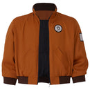 Cosplay Costume Kim Kitsuragi Disco Elysium Pilot Jacket Brown Men Halloween Carnival Party Outfits