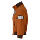 Cosplay Costume Kim Kitsuragi Disco Elysium Pilot Jacket Brown Men Halloween Carnival Party Outfits