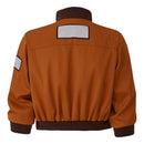 Cosplay Costume Kim Kitsuragi Disco Elysium Pilot Jacket Brown Men Halloween Carnival Party Outfits