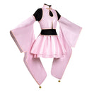 Cosplay Costume Kinomoto Sakura Cardcaptor Sakura Kimino Dress Pink Women Halloween Carnival Party Outfits