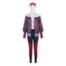 Cosplay Costume Kiriko OW Athleisure Fullset Women Halloween Carnival Party Outfits