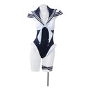 Cosplay Costume Kitagawa Marin Sailor Girl Sexy Jumpsuit White Women Halloween Carnival Party Outfits