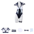 Cosplay Costume Kitagawa Marin Sailor Girl Sexy Jumpsuit White Women Halloween Carnival Party Outfits