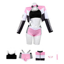 Cosplay Costume Kitagawa Marin Sexy Racing Girl Pink Women Halloween Carnival Party Outfits