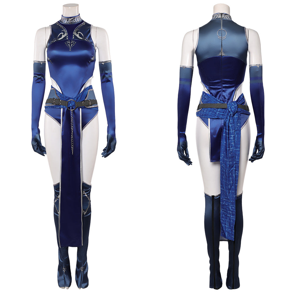 mortal kombat dress Cosplay Costume Kitana 1 Invasion Skin Deadly Alliance Fullset Sexy Blue Women Halloween Carnival Party Outfits Size:UK20 type written Vintage Hochzeitskleid Muster Rococo Gowns : r/DressToImpressRoblox