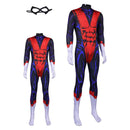 Cosplay Costume Kurt Wagner Jumpsuit Budget Friendly Red Men Halloween Carnival Party Outfits