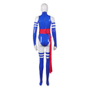 Cosplay Costume Kwannon Jumpsuit Set Purple Women Halloween Carnival Party Outfits