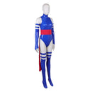 Cosplay Costume Kwannon Jumpsuit Set Purple Women Halloween Carnival Party Outfits