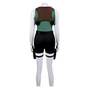 Cosplay Costume Lara Croft Tomb Raider Top Pants Fullset Green Women Halloween Carnival Party Outfit