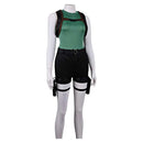 Cosplay Costume Lara Croft Tomb Raider Top Pants Fullset Green Women Halloween Carnival Party Outfit