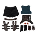 Cosplay Costume Lara Croft Tomb Raider Vest Shorts Set Deluxy Version Green Women Halloween Carnival Party Outfits
