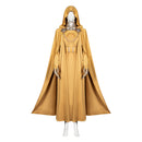 Cosplay Costume Latverian Witch Fullset Purple Yellow Women Halloween Carnival Party Outfits