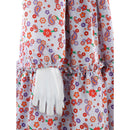 Cosplay Costume Laura Return to Silent Hill 2026 Printed Dress Pink Women Halloween Carnival Party Outfit