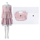 Cosplay Costume Laura Return to Silent Hill 2026 Printed Dress Pink Women Halloween Carnival Party Outfit