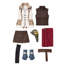 Cosplay Costume Lightning Claire Farron FF Fullset White Women Halloween Carnival Party Outfits