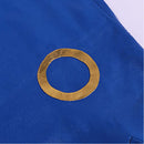 Cosplay Costume Lisa Lisa Dress Scarf Set Blue Women Halloween Carnival Party Outfits