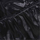 Cosplay Costume Lisa Lisa Dress Scarf Set Blue Women Halloween Carnival Party Outfits