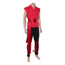 Cosplay Costume Liu Kang Mortal Kombat 2 (2026) Top Skirt Silver Women Halloween Carnival Party Outfits
