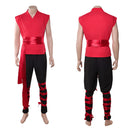 Cosplay Costume Liu Kang Mortal Kombat 2 (2026) Top Skirt Silver Women Halloween Carnival Party Outfits