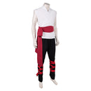 Cosplay Costume Liu Kang Mortal Kombat 2 Kung Fu Tunic White Men Halloween Carnival Party Outfits