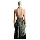 Cosplay Costume Lizzie Monster: The Lizzie Borden Story Floral Dress Green Women Halloween Carnival Party Outfits