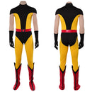 Cosplay Costume Logan Howlett Jumpsuit Yellow Men Halloween Carnival Party Outfits