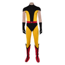 Cosplay Costume Logan Howlett Jumpsuit Yellow Men Halloween Carnival Party Outfits