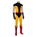 Cosplay Costume Logan Howlett Jumpsuit Yellow Men Halloween Carnival Party Outfits