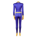 Cosplay Costume Lorna Dane Jumpsuit Purple Women Halloween Carnival Party Outfits
