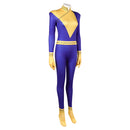Cosplay Costume Lorna Dane Jumpsuit Purple Women Halloween Carnival Party Outfits