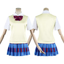 Cosplay Costume LoveLive School Uniform JK Beige Women Halloween Carnival Party Outfits