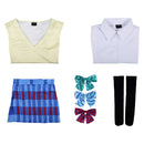 Cosplay Costume LoveLive School Uniform JK Beige Women Halloween Carnival Party Outfits