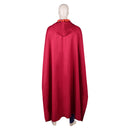 Cosplay Costume Lucas Bishop Jumpsuit Cloak Set Blue Men Halloween Carnival Party Outfits