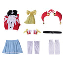 Cosplay Costume Luce Rubis The Exiled Heavy Knight Knows How to Game the System Fullset Red Women Halloween Carnival Party Outfits