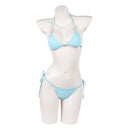 Cosplay Costume Lucia Caminos GTA VI Sexy Bikini Swimsuit Blue Women Halloween Carnival Party Outfits
