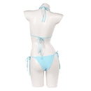 Cosplay Costume Lucia Caminos GTA VI Sexy Bikini Swimsuit Blue Women Halloween Carnival Party Outfits
