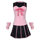 Cosplay Costume Lucy Steel Steel Ball Run Dress Pink Women Halloween Carnival Party Outfits