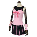 Cosplay Costume Lucy Steel Steel Ball Run Dress Pink Women Halloween Carnival Party Outfits