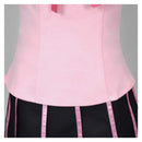 Cosplay Costume Lucy Steel Steel Ball Run Dress Pink Women Halloween Carnival Party Outfits