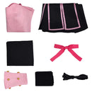 Cosplay Costume Lucy Steel Steel Ball Run Dress Pink Women Halloween Carnival Party Outfits