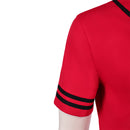 Cosplay Costume Luffy One Piece Season 2 Top Pants Set Red Men Halloween Carnival Party Outfits