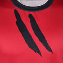 Cosplay Costume Luffy Season 2 T-shirt Red Men Halloween Carnival Party Outfits