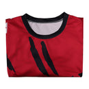 Cosplay Costume Luffy Season 2 T-shirt Red Men Halloween Carnival Party Outfits
