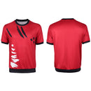 Cosplay Costume Luffy Season 2 T-shirt Red Men Halloween Carnival Party Outfits