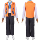 Cosplay Costume Luis Madrigal Wicked Wonderland (2026) Fullset Yellow Kids Children Halloween Carnival Party Outfits