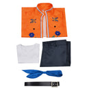 Cosplay Costume Luis Madrigal Wicked Wonderland Fullset Budget Friendly Orange Kids Children Halloween Carnival Party Outfits