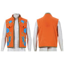 Cosplay Costume Luis Madrigal Wicked Wonderland Vest Jacket Yellow Halloween Carnival Party Outfits