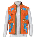 Cosplay Costume Luis Madrigal Wicked Wonderland Vest Jacket Yellow Halloween Carnival Party Outfits