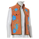 Cosplay Costume Luis Madrigal Wicked Wonderland Vest Yellow Kids Children Halloween Carnival Party Outfits